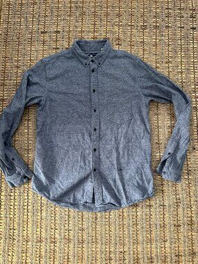 Levi's Made & Crafted Men's Shirt Flannel Blue Medium Japan
